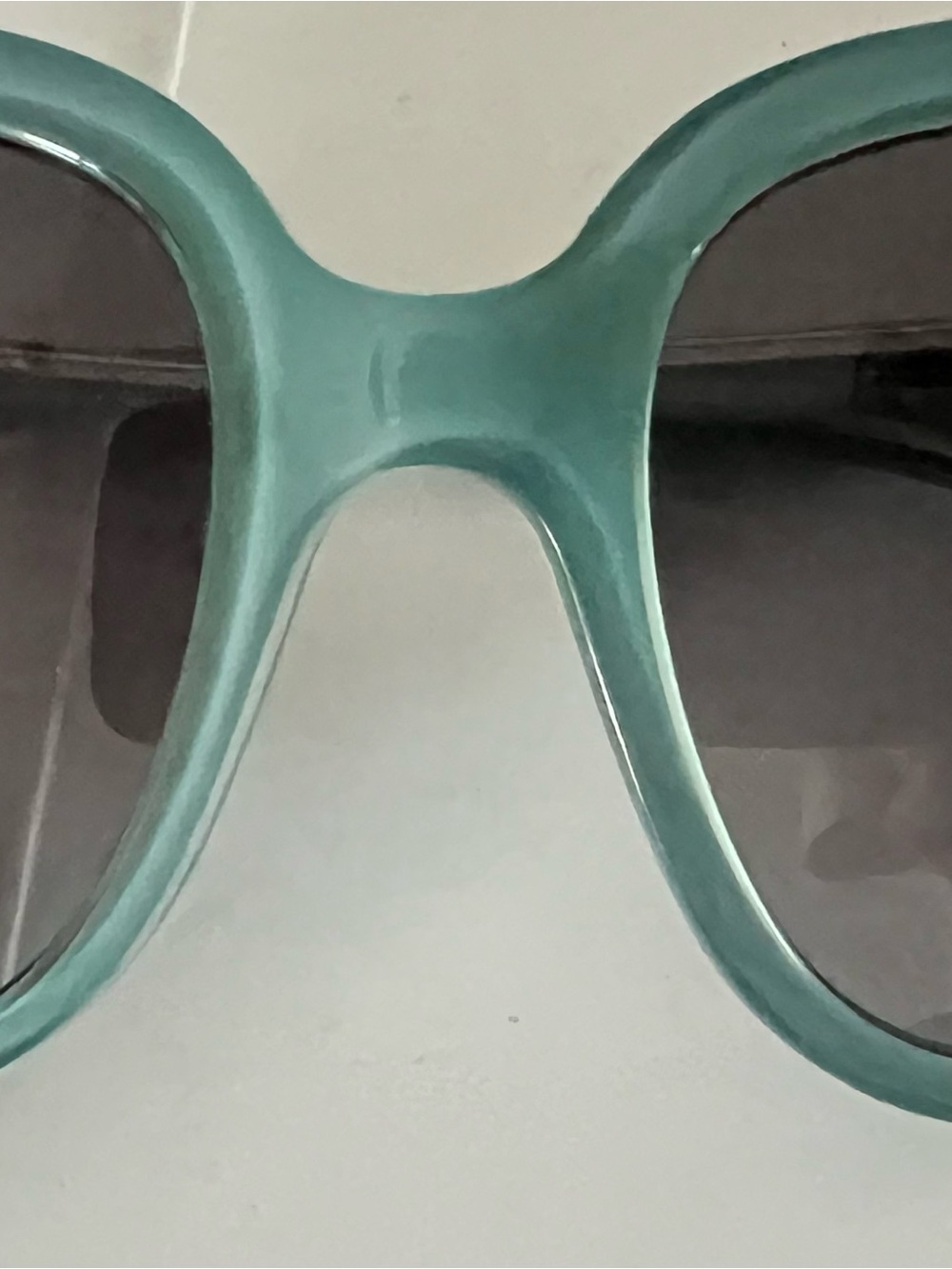 Chloe Women's Sunglasses in Teal Frame with Gray Lenses
